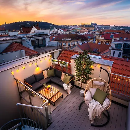 3br Ac Heaven Of Harmony Luxpenthouse Theater View * Prague