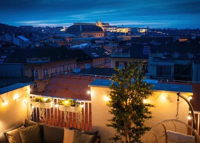3br Ac Heaven Of Harmony Luxpenthouse Theater View Praha